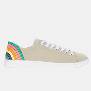 Schutz Cleo canvas sneakers